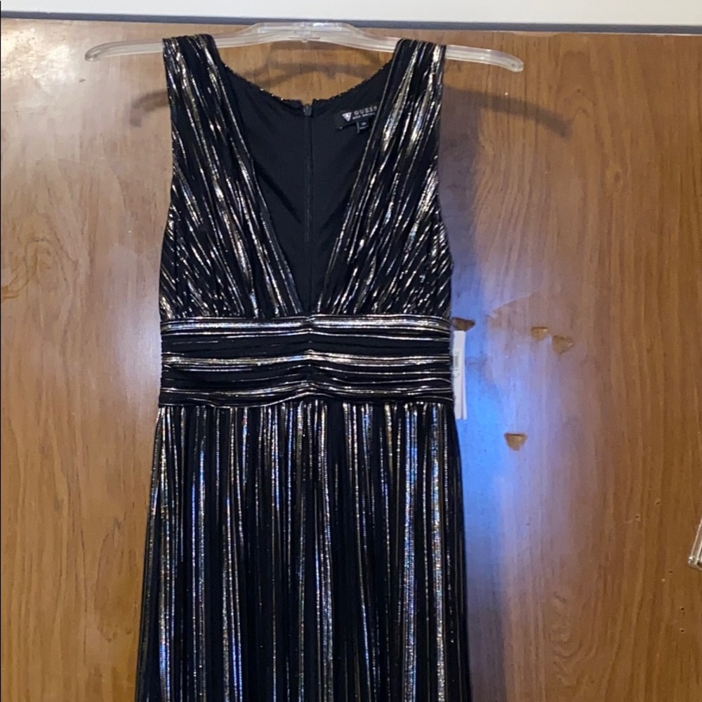 Black And Gold Dress